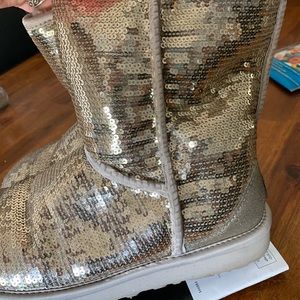 SPARKLY UGG boots - Great Condition!